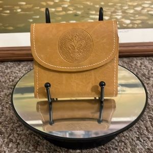 Top grain cowhide wallet.